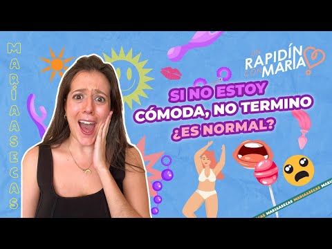 No termino sin estar acostada y cómoda ¿Es normal?