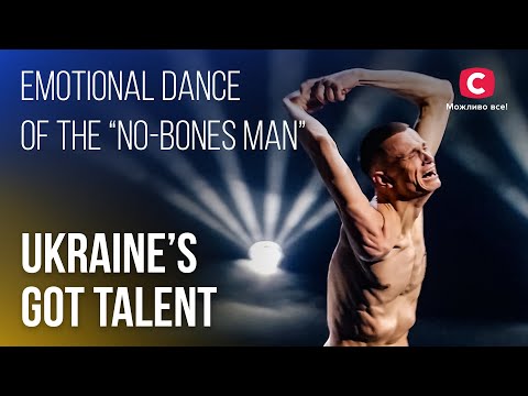 A tearjerker😢: Emotional dance of the “no-bones man” – Ukraine’s Got Talent