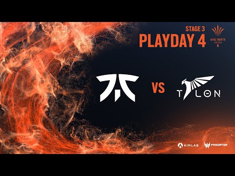FNATIC vs TALON // Rainbow Six APAC League 2021 - North Division Stage 3 - Playday #4