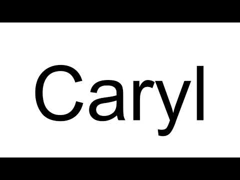 How to Pronounce Caryl (English)