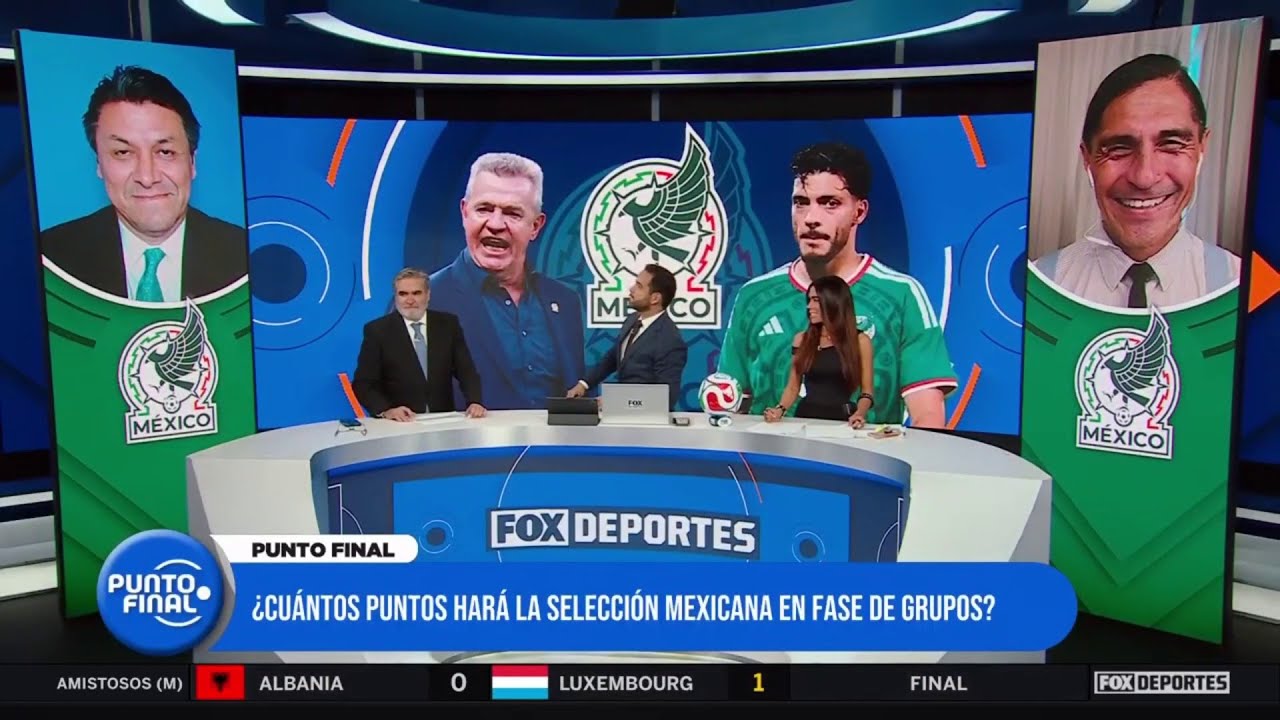 🤔 ¿Cuántos puntos hará México en la fase de grupos? | Punto Final | #PuntoFinal
