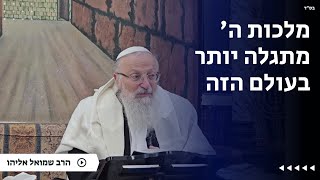 מלכות ה' מתגלה יותר בעולם הזה | הרב שמואל אליהו | הלכה יומית | ט׳ שבט תשפ״ה (הרב שמואל אליהו) - התמונה מוצגת ישירות מתוך אתר האינטרנט יוטיוב. זכויות היוצרים בתמונה שייכות ליוצרה. קישור קרדיט למקור התוכן נמצא בתוך דף הסרטון