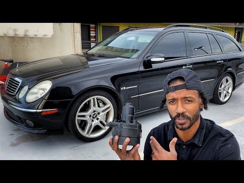 Mercedes E55 Secondary Air Injection Pump repair