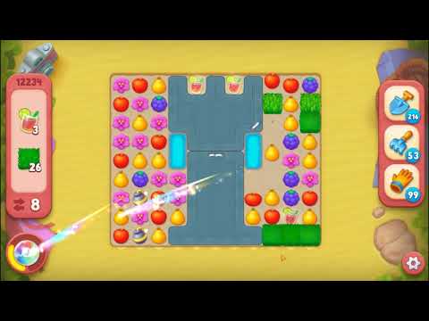 Gardenscapes Level 12234 (Hard) No Boosters #Nuikin