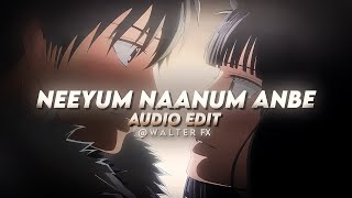 Neeyum Naanum Anbe-Imaikkaa Nodigal [audio edit]