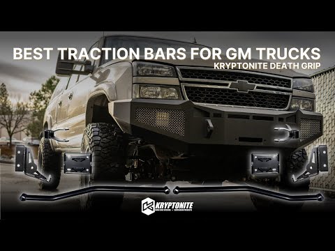 Kryptonite Death Grip Series Traction Bar Kit | Silverado & Sierra