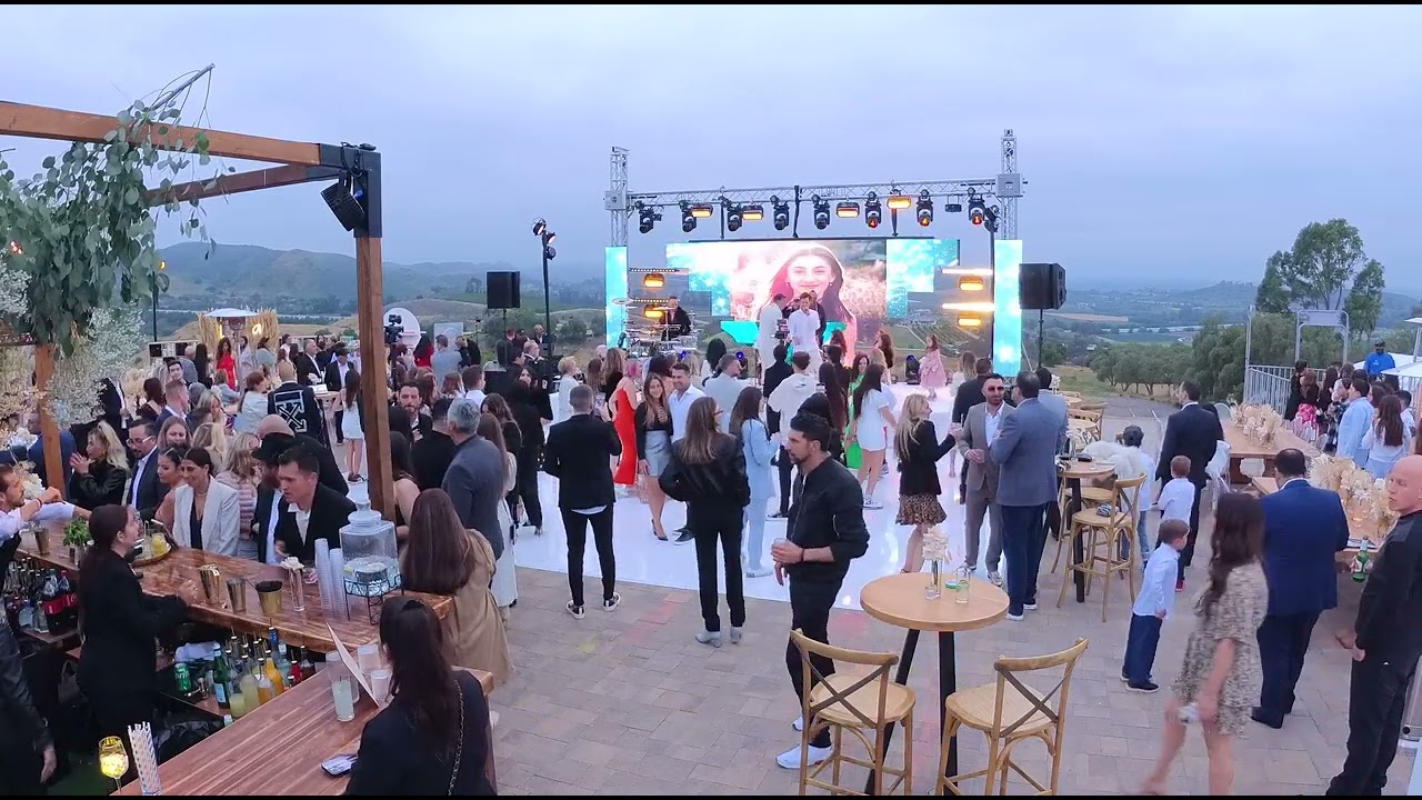 Israeli Grand Entrance — Hora Dance & Warm Up — On Air Productions LA event video