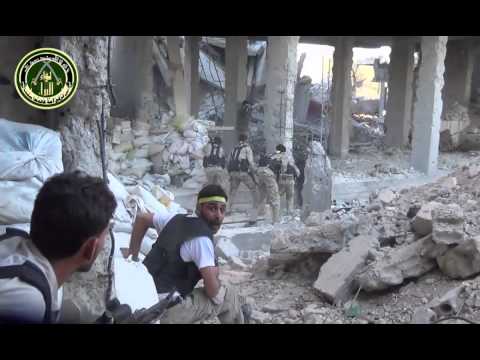 هجوم لواء البراء على حاجز طعمة في بلدة زملكا في ريف دمشق