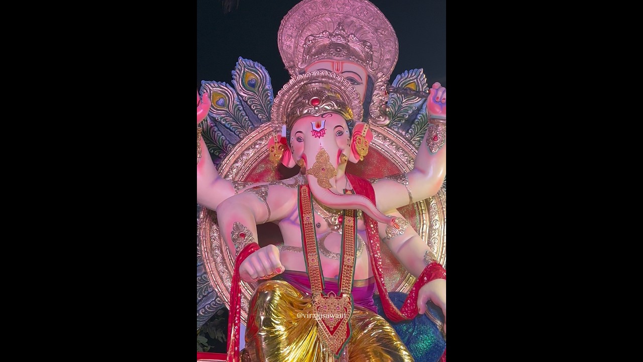 स्वप्नपूर्तीचा राजा 👑 #bappa #bappamorya #ganpati #love #tirupati #mumbai #viral #shorts #love