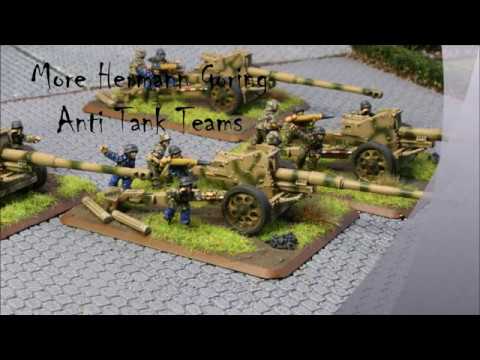 Flames of War Herman Goring Anti Tank Gun Teams