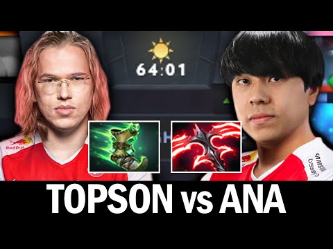 TOPSON vs ANA 1 Hour Game — Highest Winrate Old Meta Carry