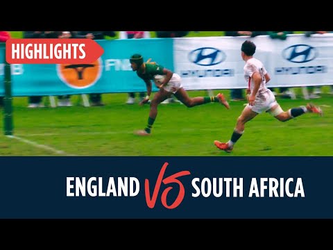 Rugby - England vs South Africa - u18 International Series - 16 August 2025