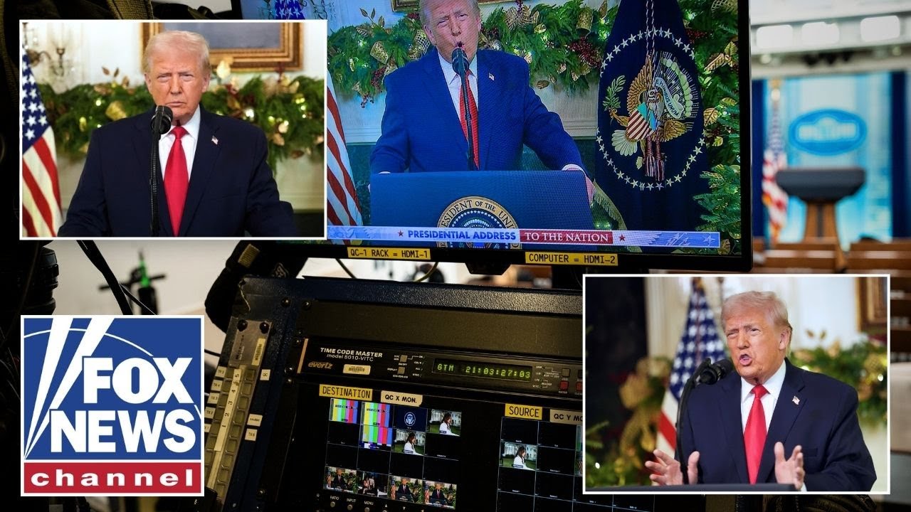 Media UNRAVELS over Trump's primetime address: 'SLOP'