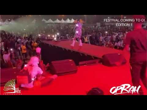 OPRAH EN PRESTATION AU FESTIVAL COMING TO COTE D'IVOIRE DE EMMA LOHOUES