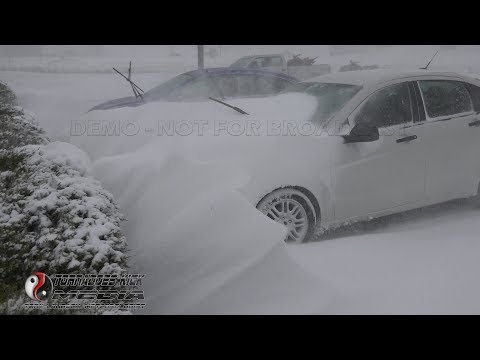 Riding Out Crazy Blizzard at Truck Stop - Salina, KS 11/25/2018
