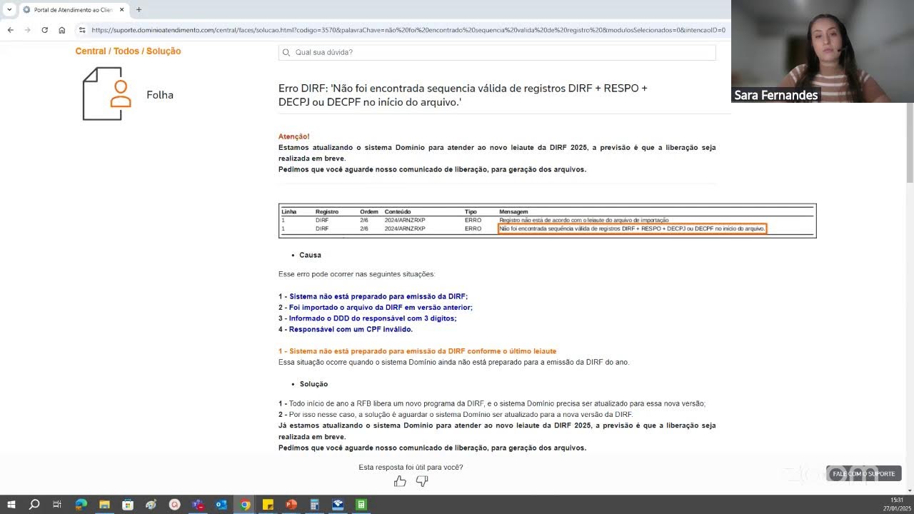 DIRF 2025: Antecipe sua entrega!!!