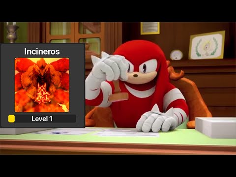 Knuckles rates kaijus from Kaiju Universe