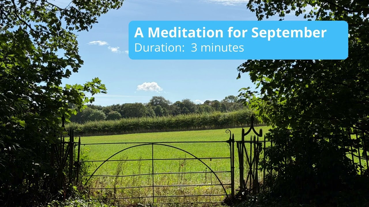 A Meditation for September