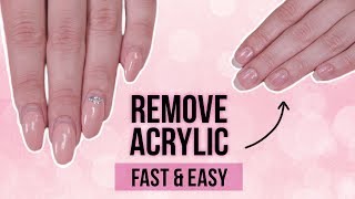 🚫 How to Remove Acrylics - Fast and Easy! 😱