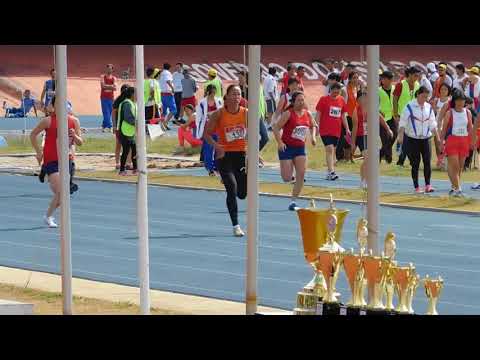 FINAL 100M CAT 35 anos -  Feminino - MASTER 2017