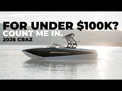 Under $100K. Over-The-Top Fun. | 2026 Moomba Craz