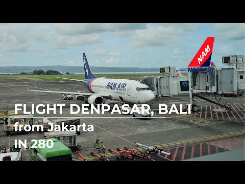 NAM Air IN280, Jakarta CGK - Denpasar, Bali DPS, 20 November 2025
