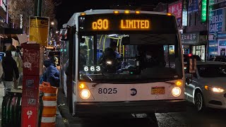MTA NYCT: 2011-2018 Novabus LFS Action on the Q13, Q31, Q76, Q90