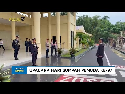 KAPOLDA BENGKULU PIMPIN UPACARA PERINGATAN HARI SUMPAH PEMUDA KE-97