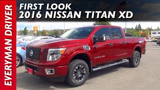 2016 Nissan TITAN XD: First Look Walkaround on Everyman Driver