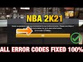 How to CONNECT to the ONLINE SERVICES in NBA 2K21! ALL ERROR CODES FIXED 100% ( PS4/XBOX/PC)