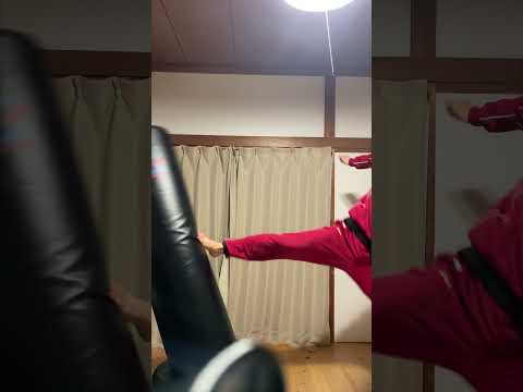 ジャンピング三日月蹴り！！！（格闘技練習５日目）