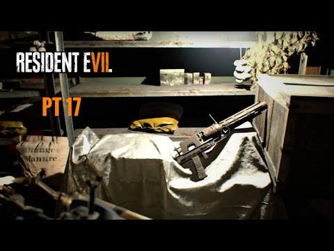 Resident Evil 7 Gameplay Pt 17- Grenade Launcher Location
