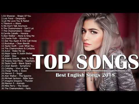 Top 30 English Song | 2018