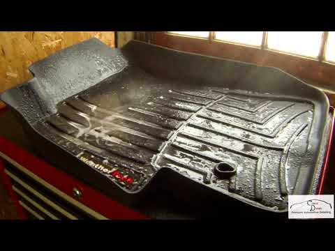 WeatherTech FloorLiners: Cleaning and Water Capacity Test