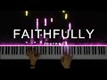 Faithfully - Journey | Instrumental Piano Tutorial by Angelo Magnaye
