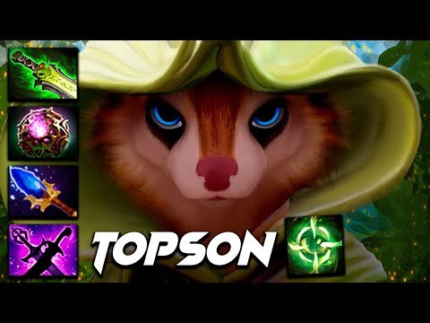 Topson Hoodwink - Legendary Squirrel - Dota 2 Pro Gameplay [Watch & Learn]