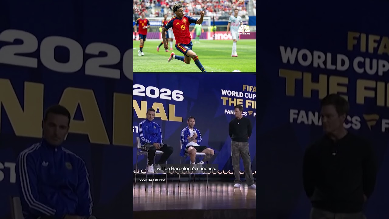 Video: Messi calls 2007 photo with infant Yamal 'crazy' ahead of World Cup final