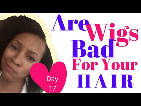 1st YouTube video about are wigs bad for your hair