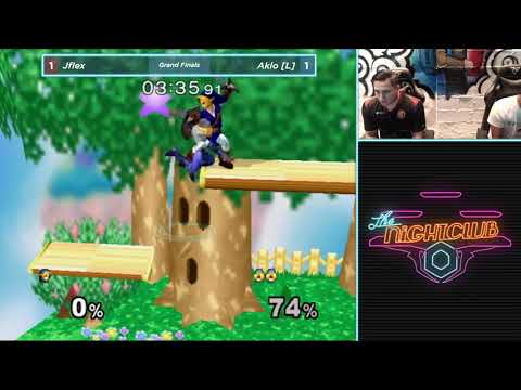The Nightclub S1E4: CG | Jflex (Sheik) vs Aklo (Link) - Grand Finals SSBM