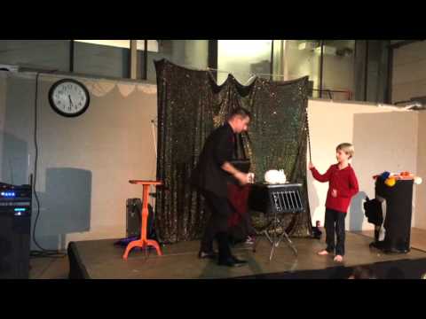 Magic show - how to turn three doves into one rabbit