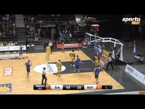 SportoTV.lt: LKL „Šiauliai" - „Neptūnas" 2014-04-15