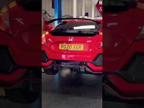 Remus FK8 Valve Controlled Carbon Fibre Tipped Exhaust (Honda Civic Type R) #Short