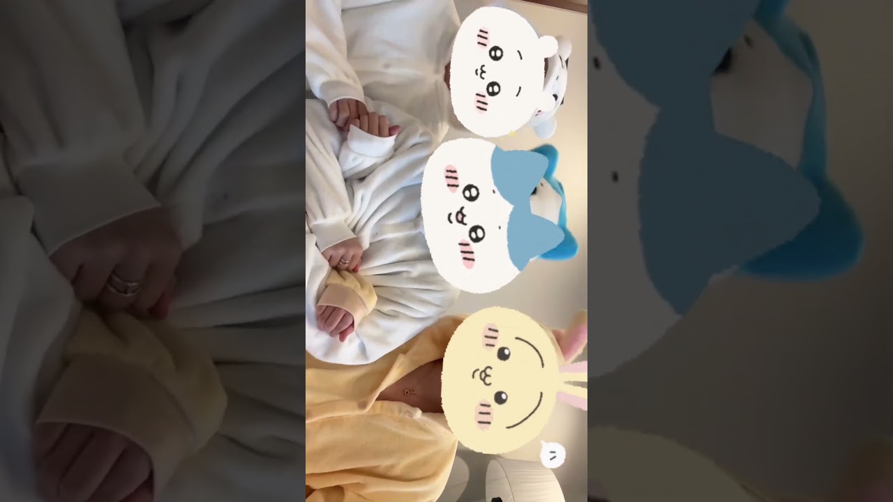 同棲中の仲良しなちいかわ3匹です #踊ってみた #同棲 #ちいかわ #fyp