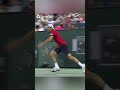 A lesson in NEVER giving up on a tennis point!