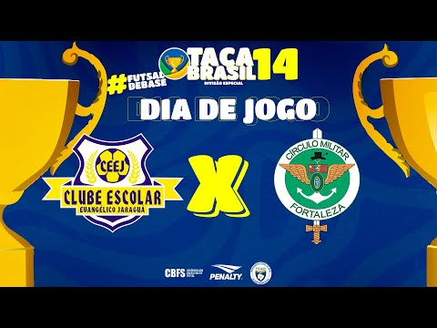 Taça Brasil Sub 14 Masc. Especial | CEEJ SECEL Jaraguá x Círculo Militar | Semifinal | Ao Vivo