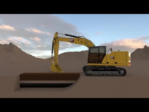 Cat® e-limiet vloer voor graafmachines