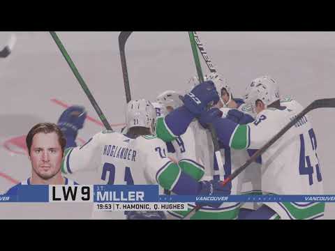 NHL 22 - Vancouver Canucks vs Florida Panthers Gameplay - NHL Season Match January 11, 2022