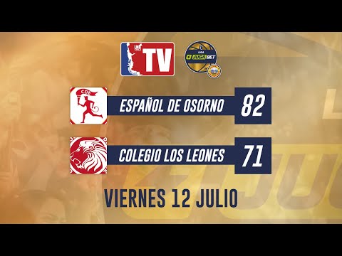 HLs Español de Osorno vs Colegio Los Leones - J3 Finales Liga JugaBet by Cecinas Llanquihue 2024
