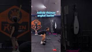 Download lagu Adinda Thomas lifts barbell mp3