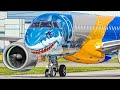 ️ 80 AIRPLANE TAKEOFFS LANDINGS In 60 MINS Manchester Airport Plane Spotting MAN EGCC